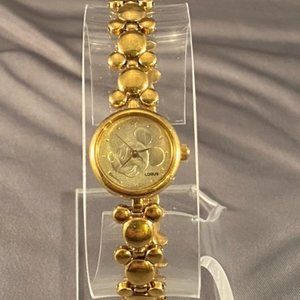 Womens Gold Lorus Mickey Mouse Watch (Rare)